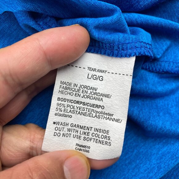 UNDER ARMOUR UA Golf Shirt Men Large Blue The Playoff Polo Loose Outdoor Golfer - Picture 5 of 11